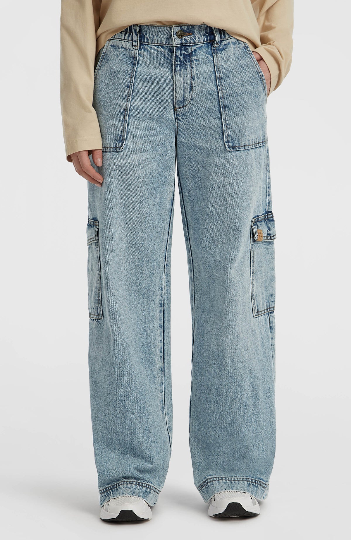 O'Riginals Denim cargobroek | Denim Blue