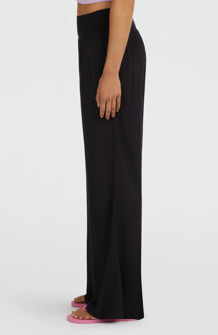 Johnny broek met gesmokte taille | Black Out