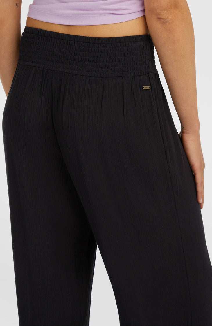 Johnny broek met gesmokte taille | Black Out