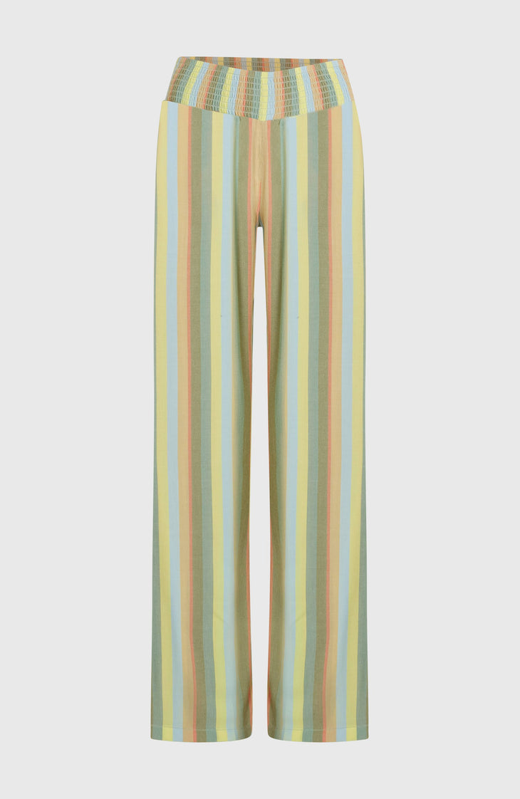 Johnny broek met gesmokte taille | Multi Must Haves Stripe