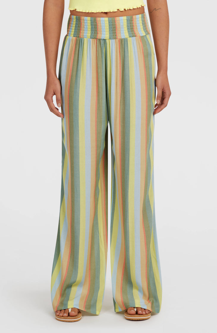 Johnny broek met gesmokte taille | Multi Must Haves Stripe