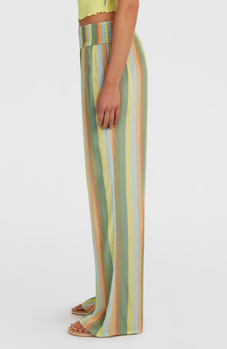 Johnny broek met gesmokte taille | Multi Must Haves Stripe