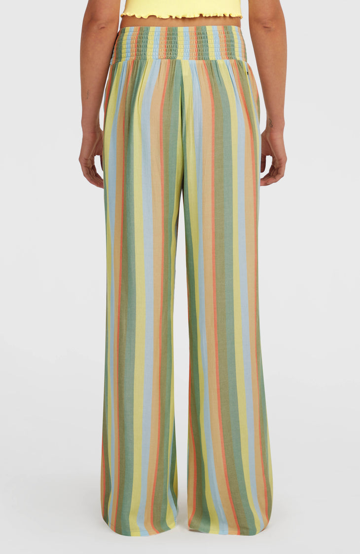Johnny broek met gesmokte taille | Multi Must Haves Stripe