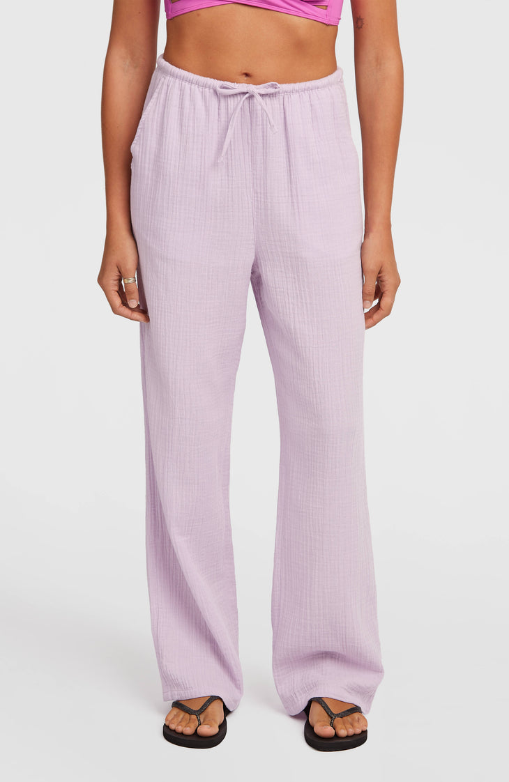 Brenda Structured broek | Pale Lavender