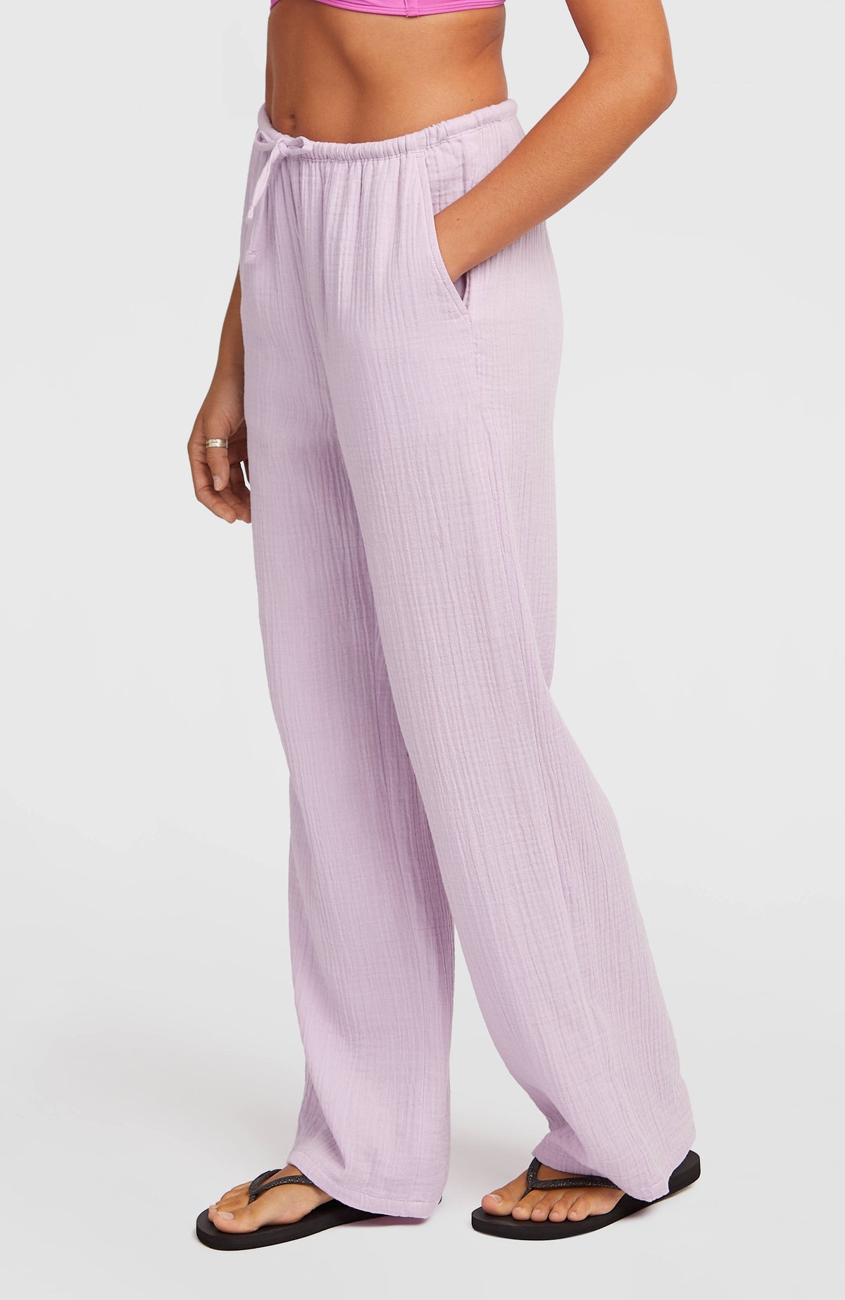 Brenda Structured broek | Pale Lavender