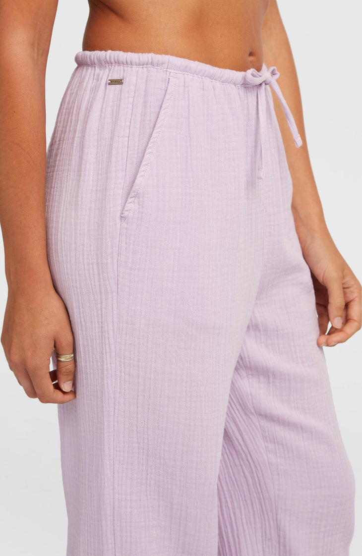 Brenda Structured broek | Pale Lavender
