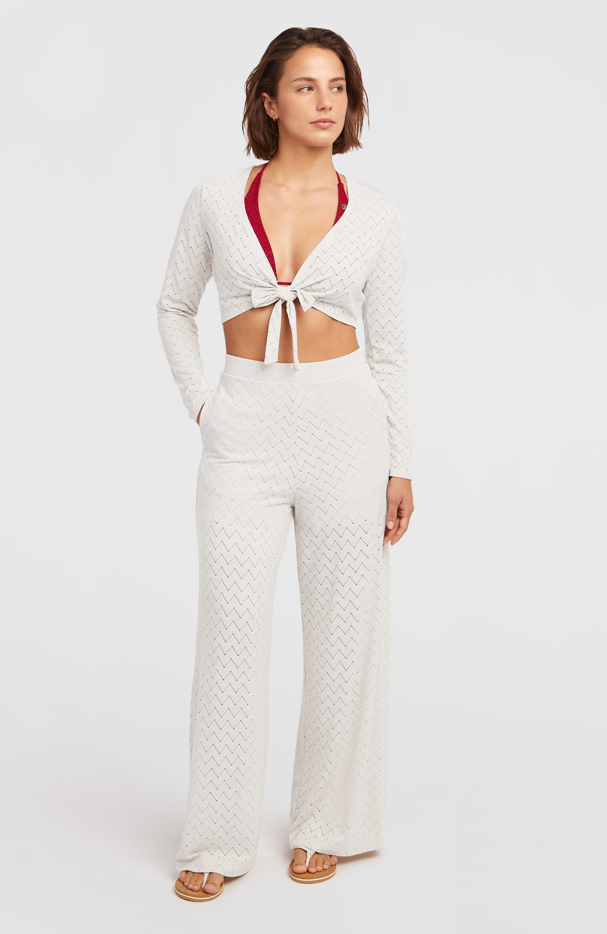 O'Riginals Wide-Leg Broek | Snow White