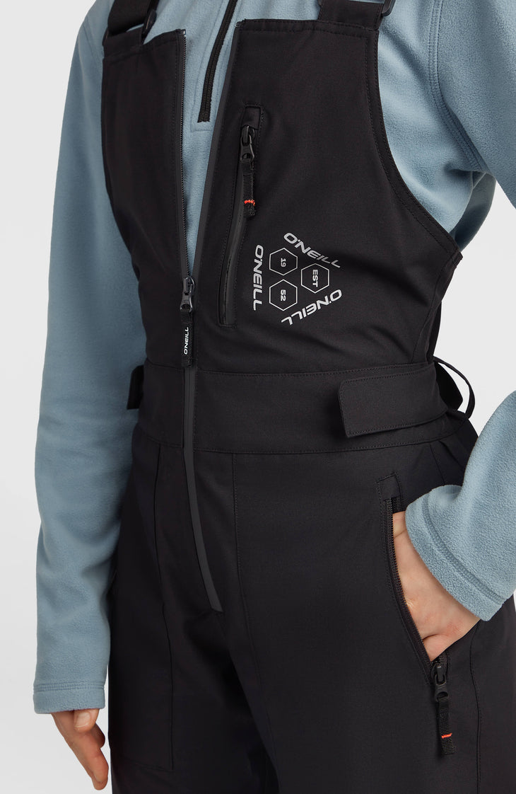 FWC'Peak Bib wintersportbroek | Black Out