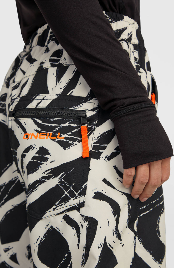 FWC Oversized wintersportbroek | White Snowtracks