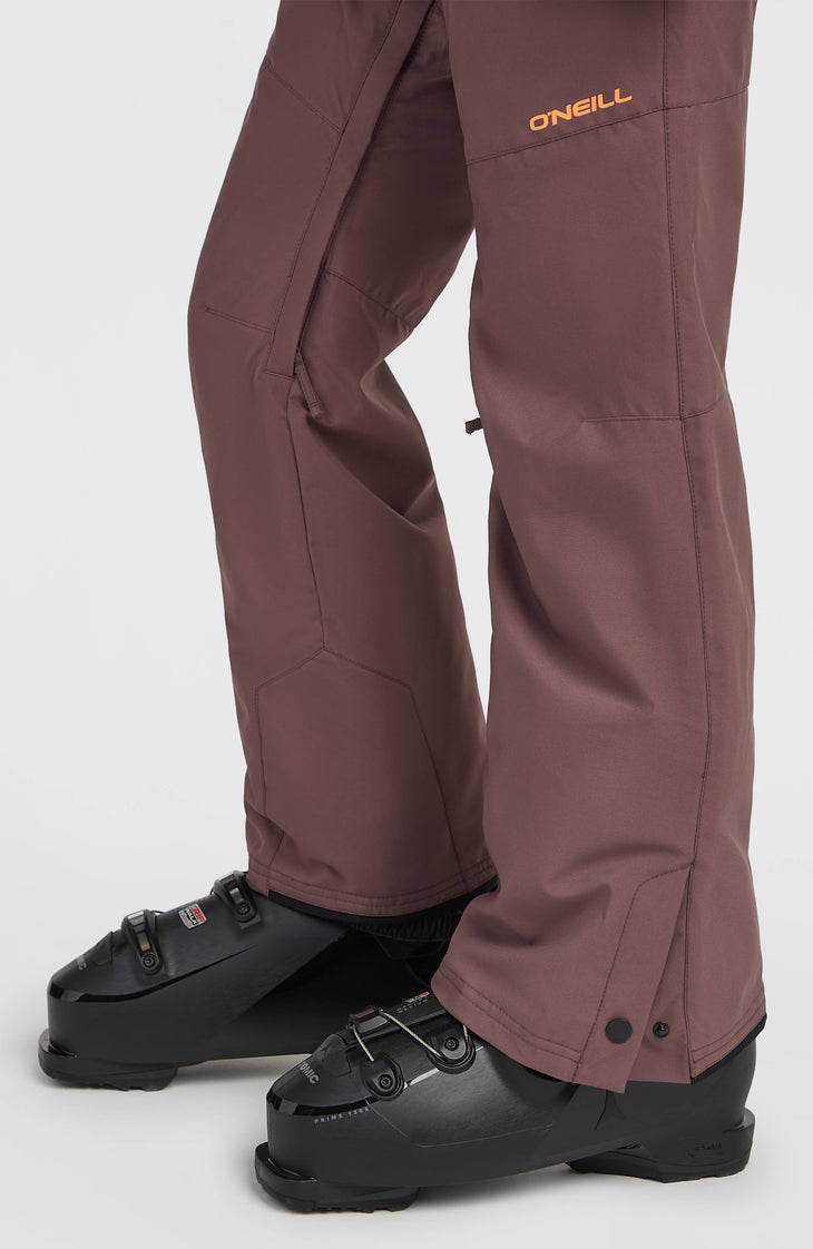 FWC'Cruz Slim wintersportbroek | Purple Gray