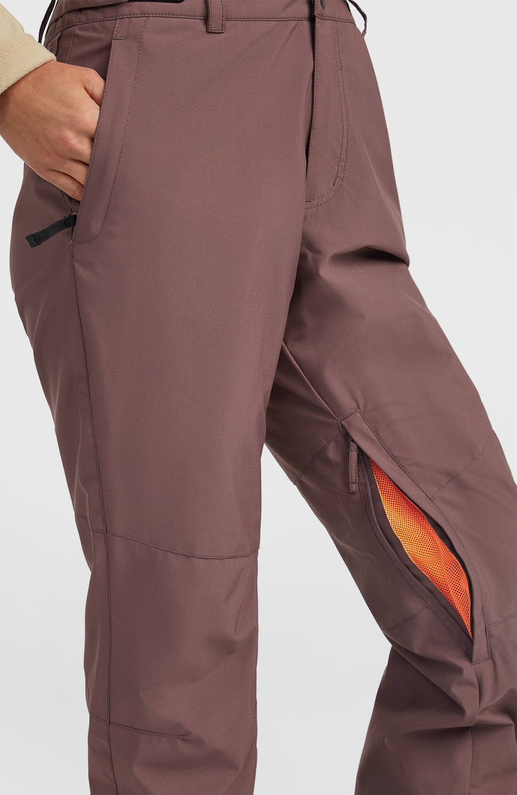 FWC'Cruz Slim wintersportbroek | Purple Gray