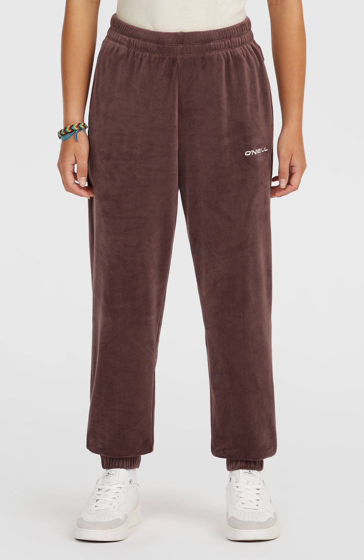 FWC'Cruz Velour joggingbroek | Purple Gray