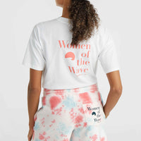 Women of the Wave sweatshort | Pink Ice Cube Tie Dye