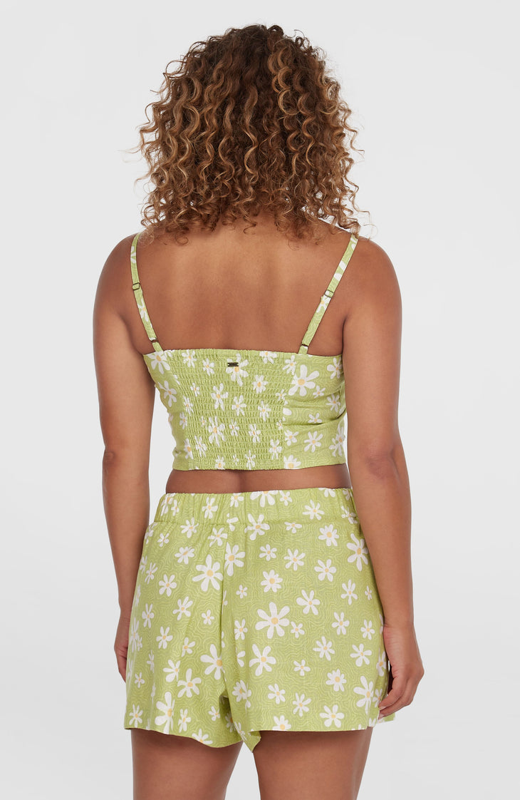 Beach Vintage short | Green Daisyline