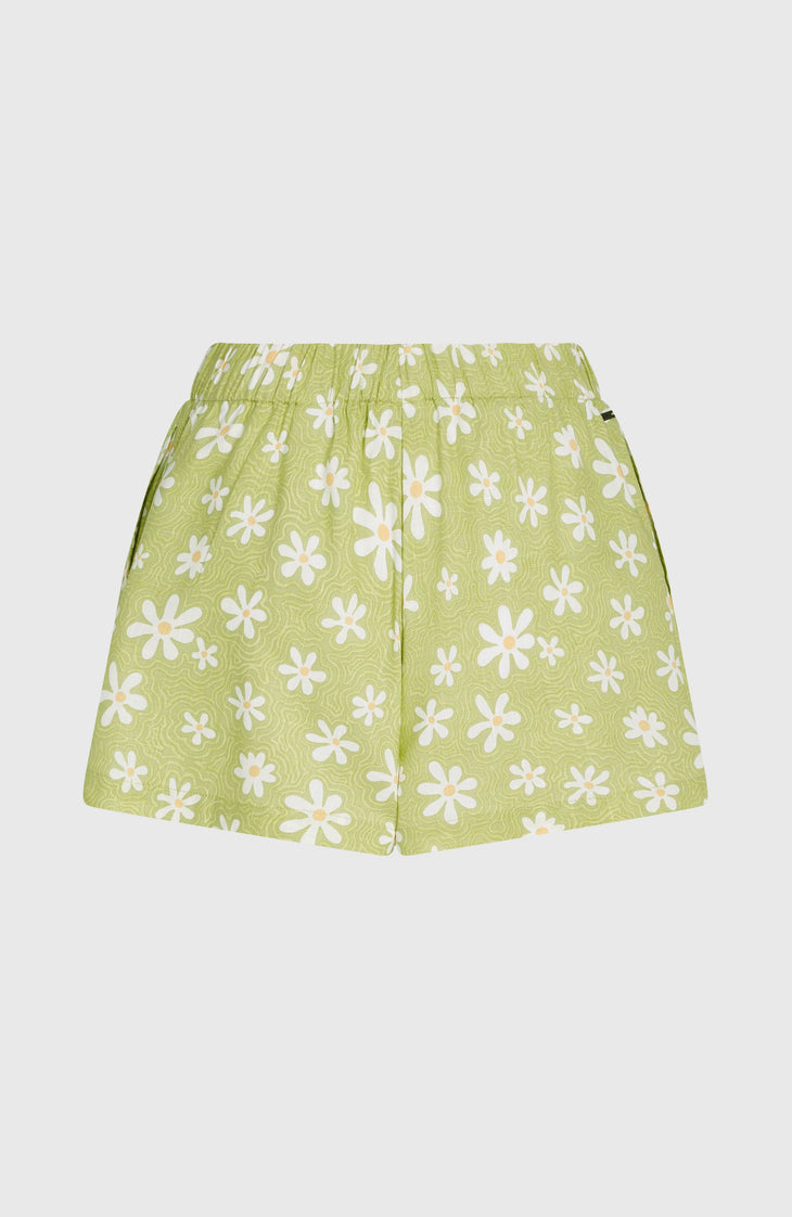 Beach Vintage short | Green Daisyline