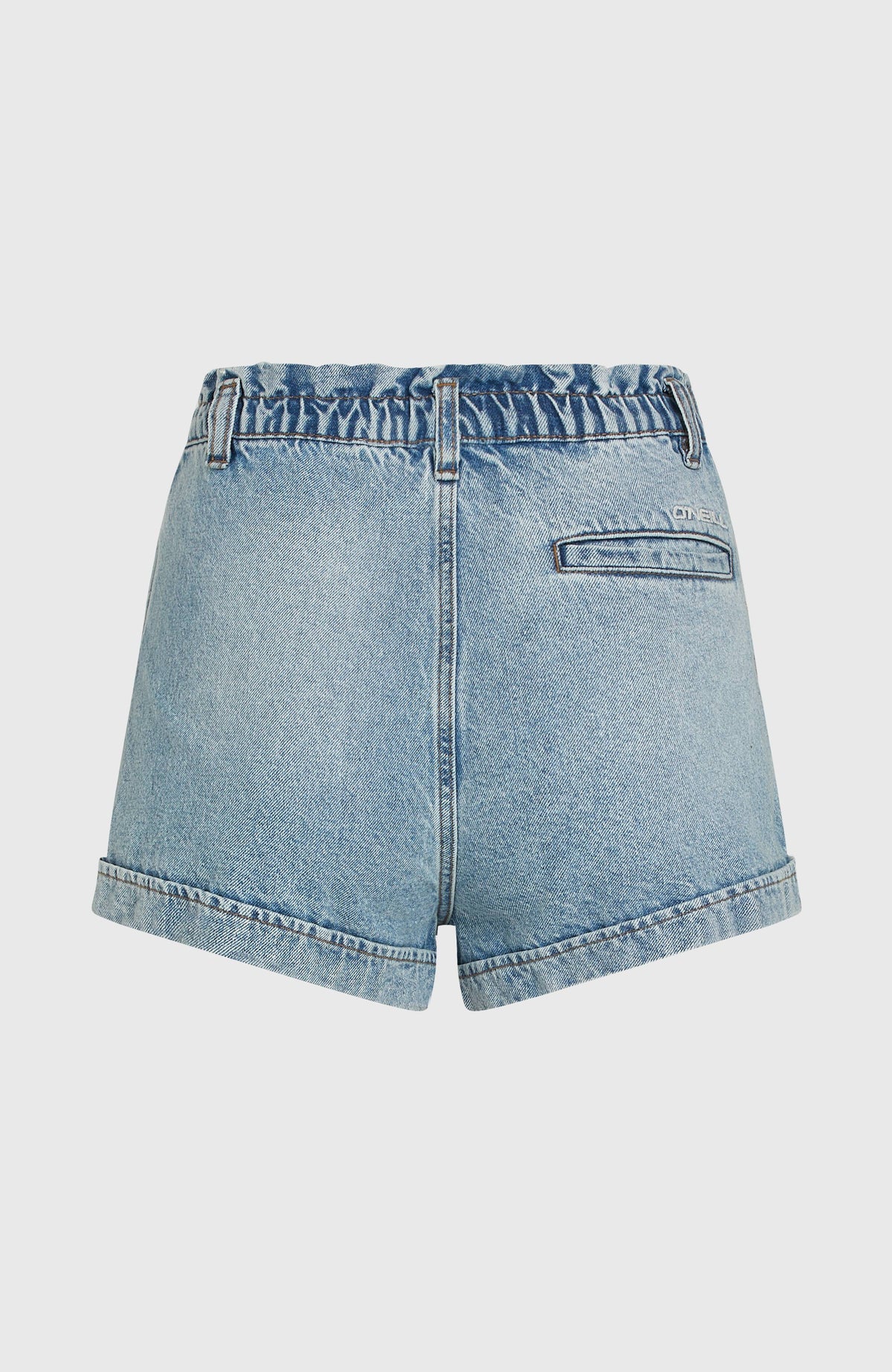 Tasia Paperbag short | Denim Blue