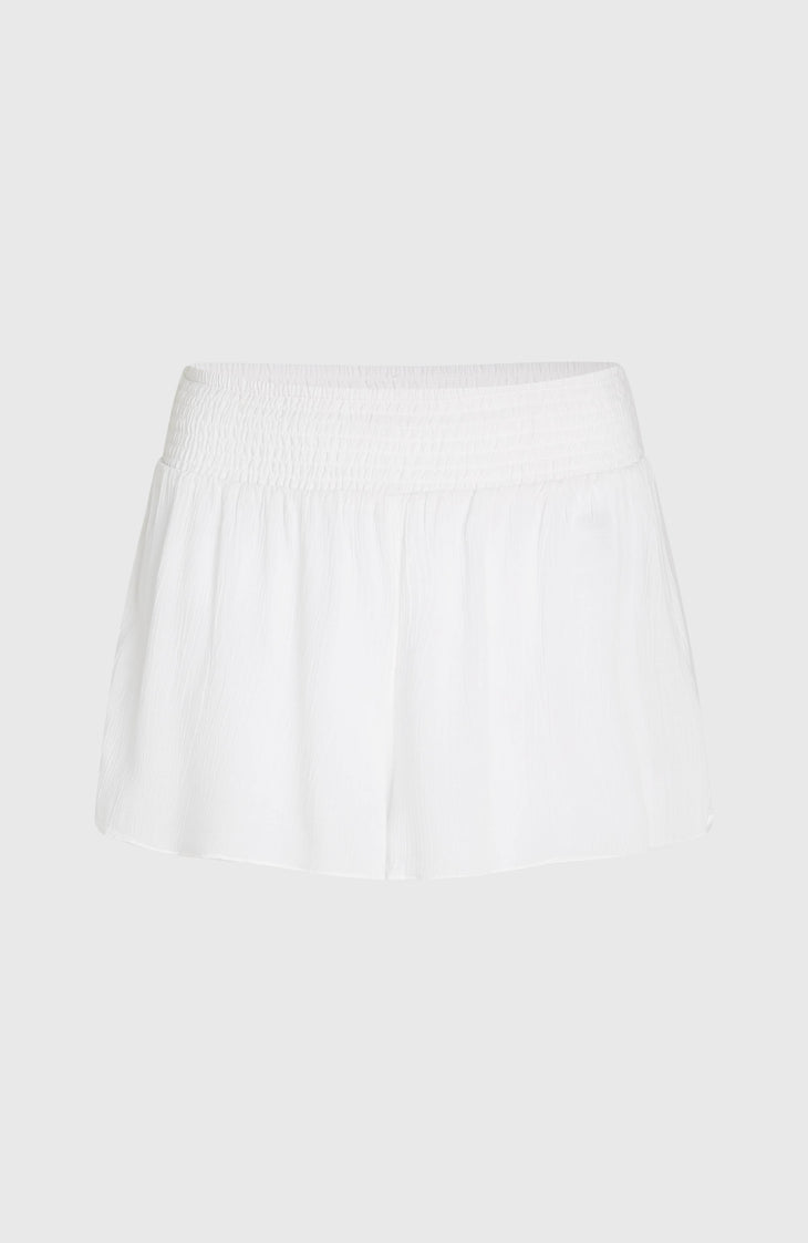 Johnny Smocked Waist short | Snow White