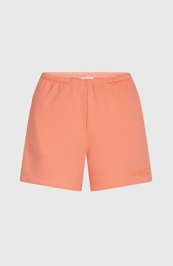 Essentials O'Neill Script sweatshort | Coral Pink