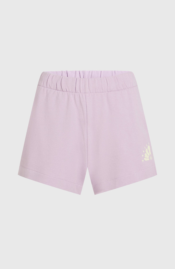 Women of the Wave sweatshort | Pale Lavender