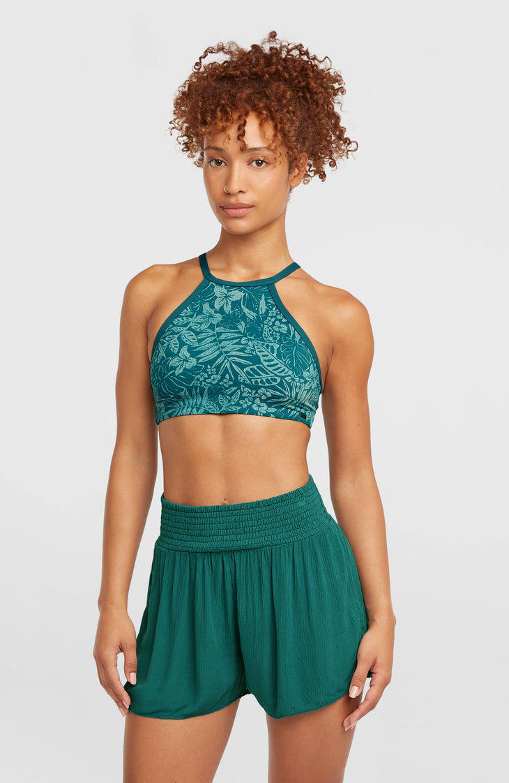 Johnny Smocked Waist short | Botanical Heat