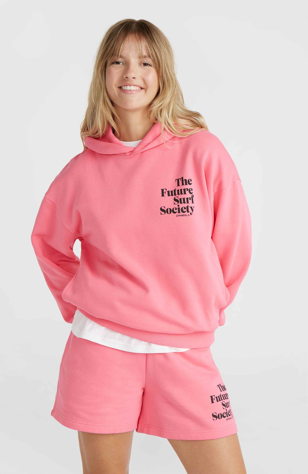 Future Surf Society hoodie | Perfectly Pink