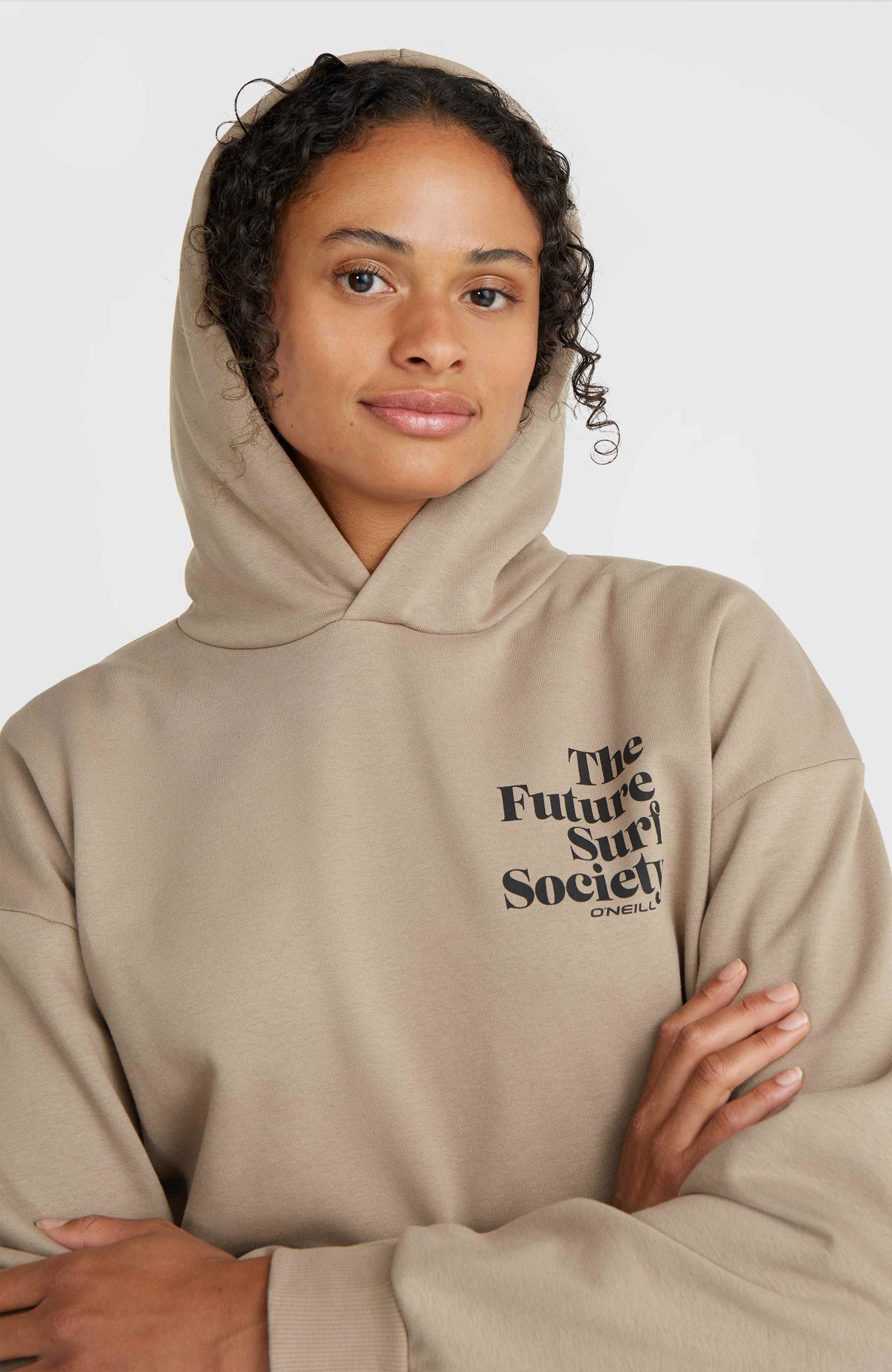Future Surf Society hoodie | Pumpkin Smoke