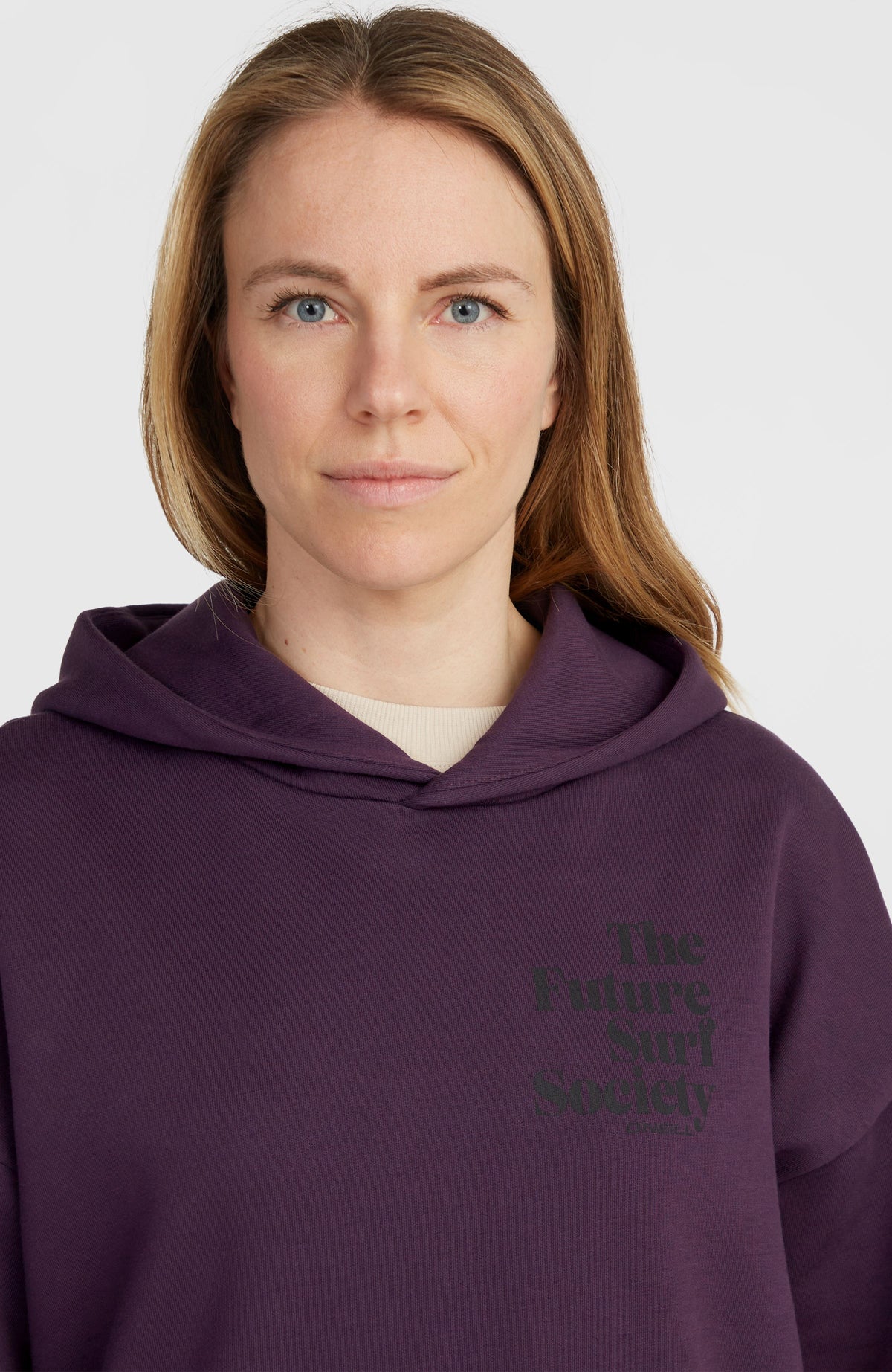 Future Surf Society hoodie | Aubergine