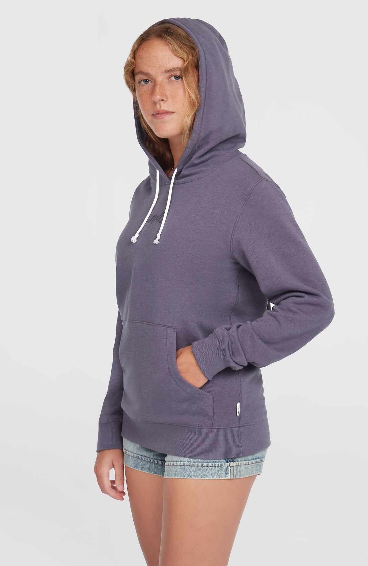 Essentials Script hoodie | Storm