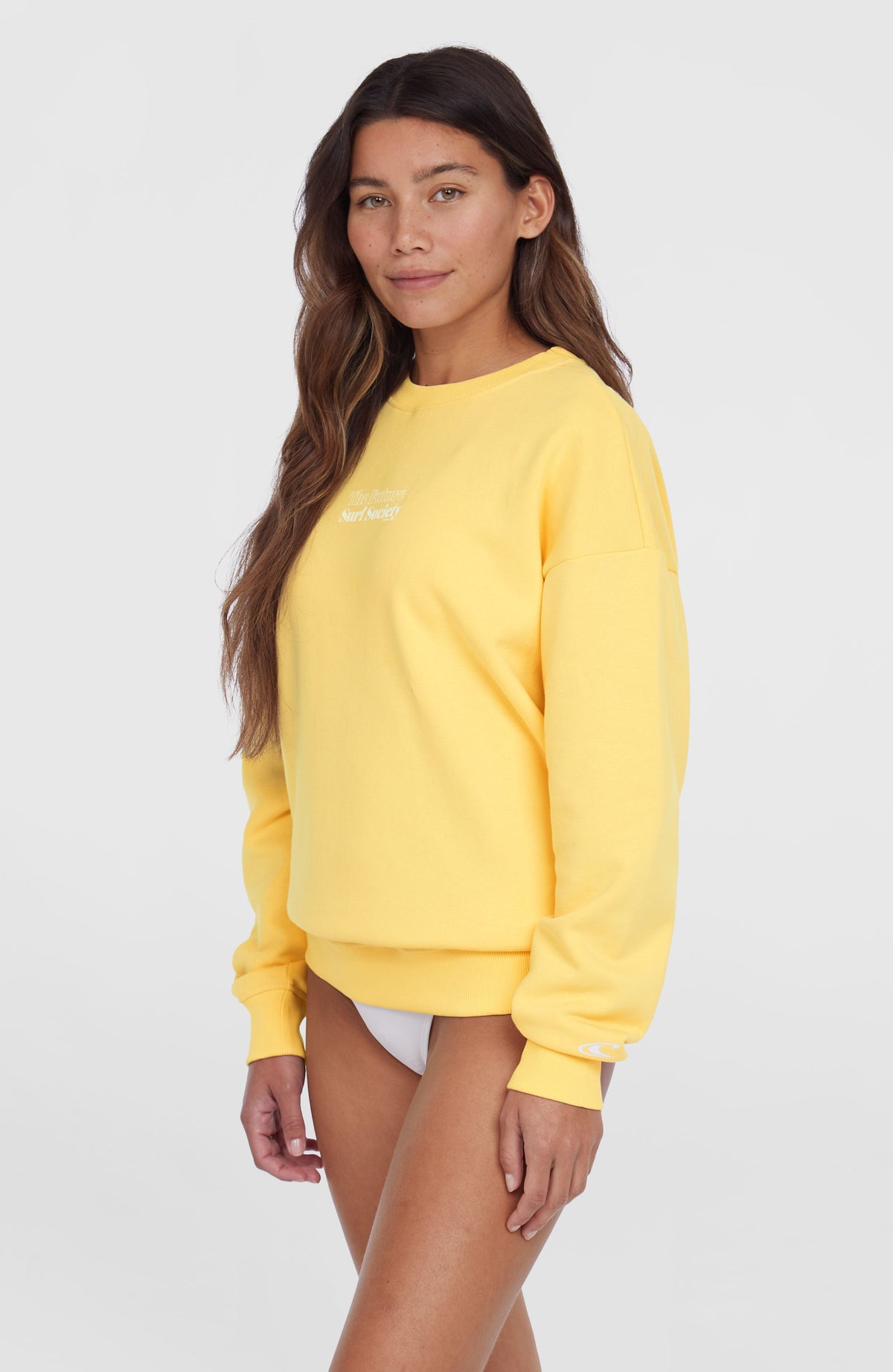 Future Surf Crew sweater | Tender Buttercup