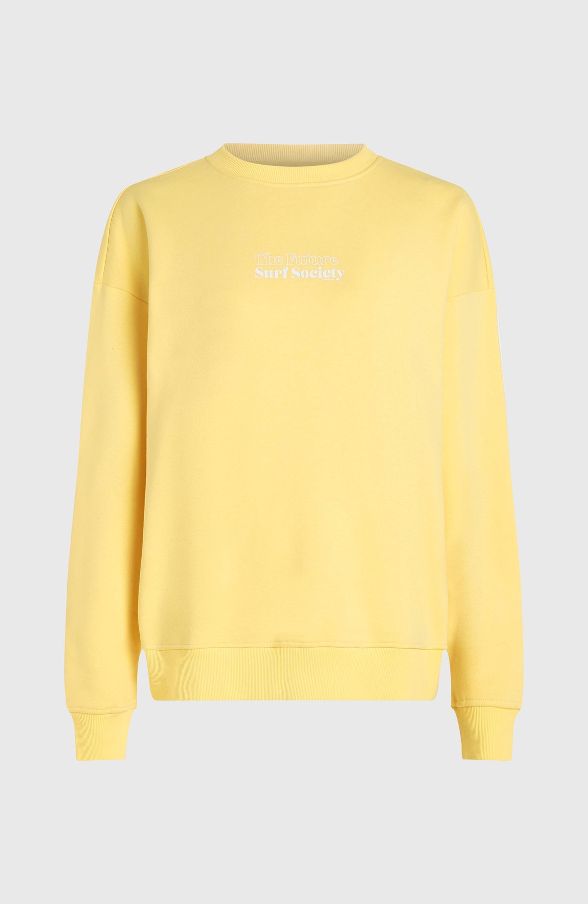 Future Surf Crew sweater | Tender Buttercup