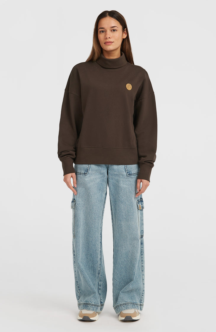 O'Riginals sweater met hoge hals | Coffee Bean