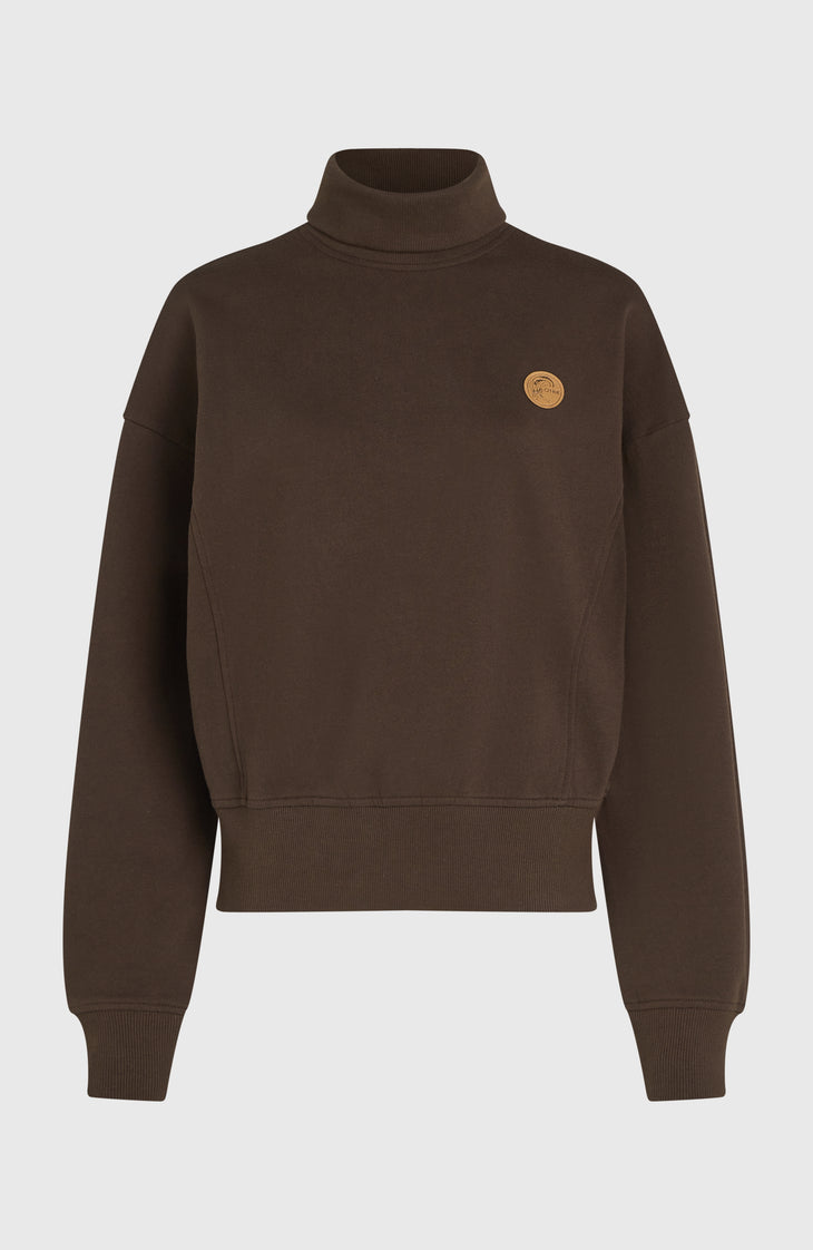 O'Riginals sweater met hoge hals | Coffee Bean