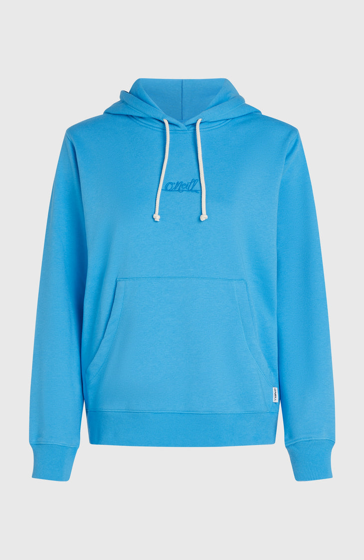 Essentials Script hoodie | Blue Poppy