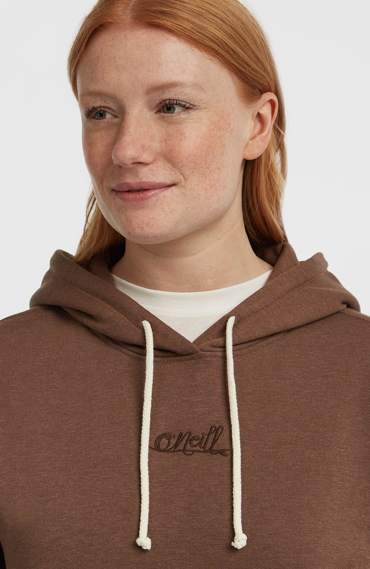 Essentials Script hoodie | Hazel Spice