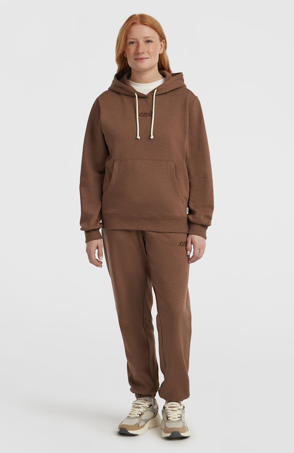 Essentials Script hoodie | Hazel Spice