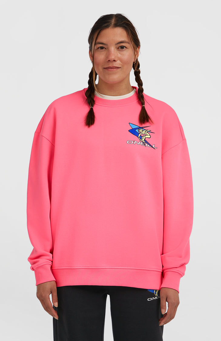 FWC'Play Crew sweater | Skater Pink