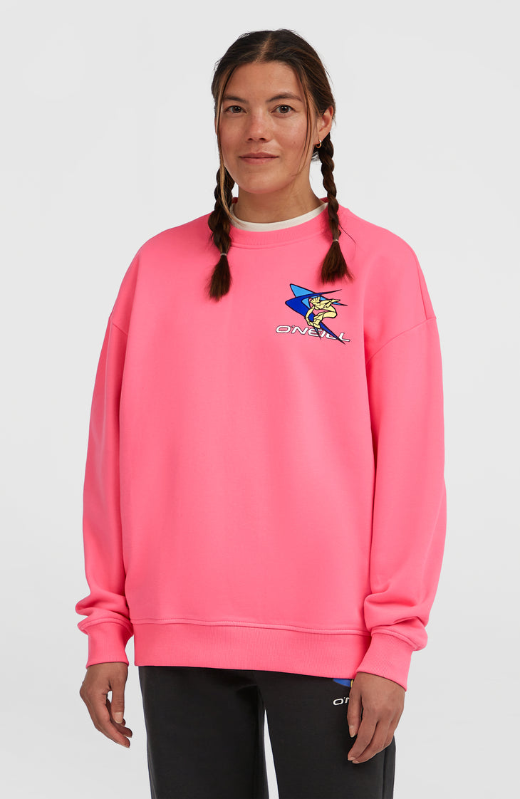 FWC'Play Crew sweater | Skater Pink
