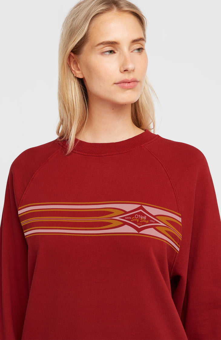 O'Riginals Crewneck sweater | Midnight Poppy
