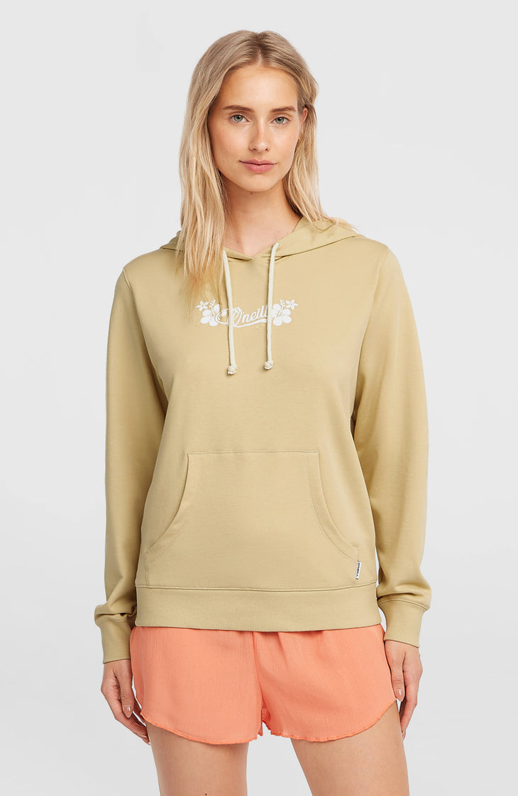 Essentials Script hoodie | Cocoa Sand