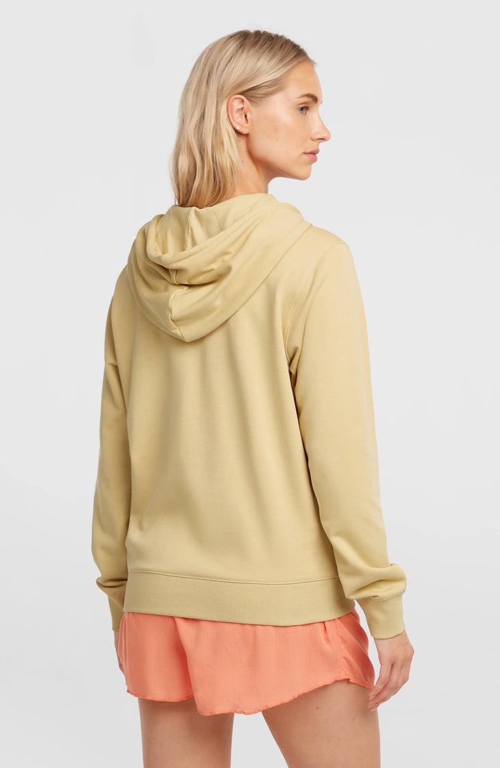 Essentials Script hoodie | Cocoa Sand