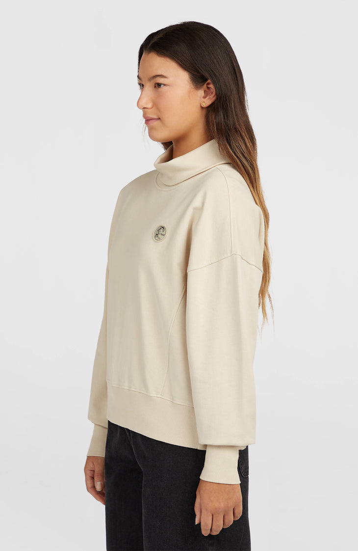 O'Riginals sweater met hoge hals | Linen White