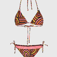 Capri - Bondey bikiniset | Orange Rainbow Stripe