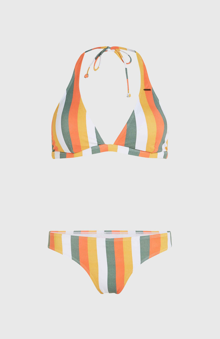 Marga Rita bikiniset | Orange Multistripe