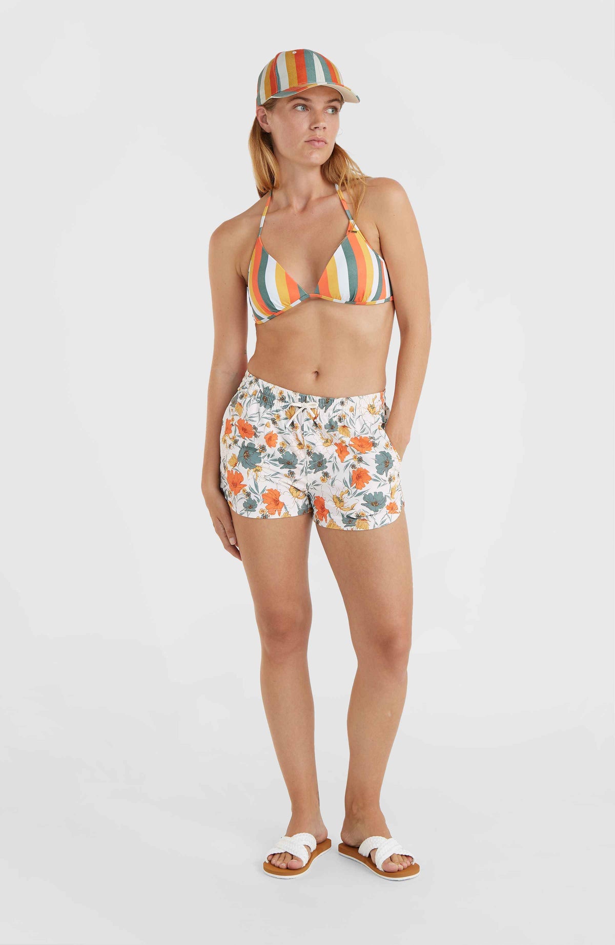 Anglet 11'' zwembroek | White Bluemchen