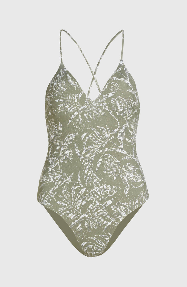 Jaida badpak | Green Textured Jungle