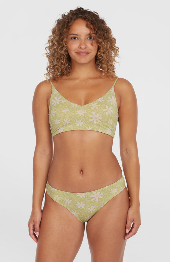 Beach Vintage Midles Rita bikiniset | Green Daisyline