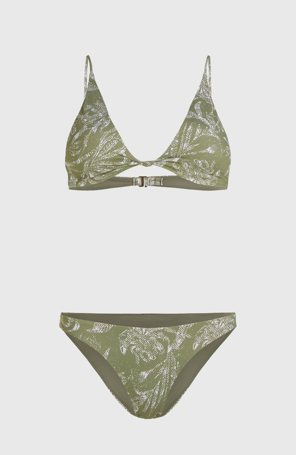 Pismo Flamenco bikiniset | Green Textured Jungle