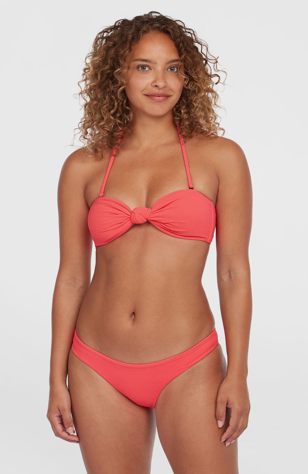 Knot Bandeau Matira bikiniset | Pink Flamingo