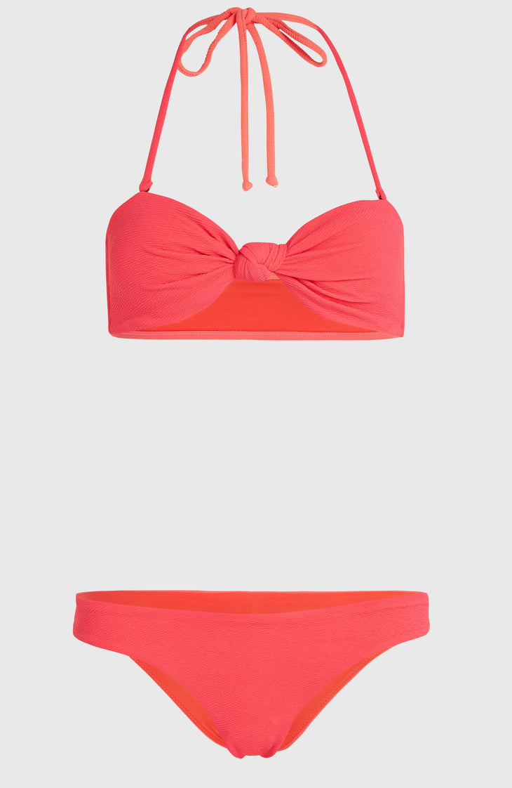 Knot Bandeau Matira bikiniset | Pink Flamingo