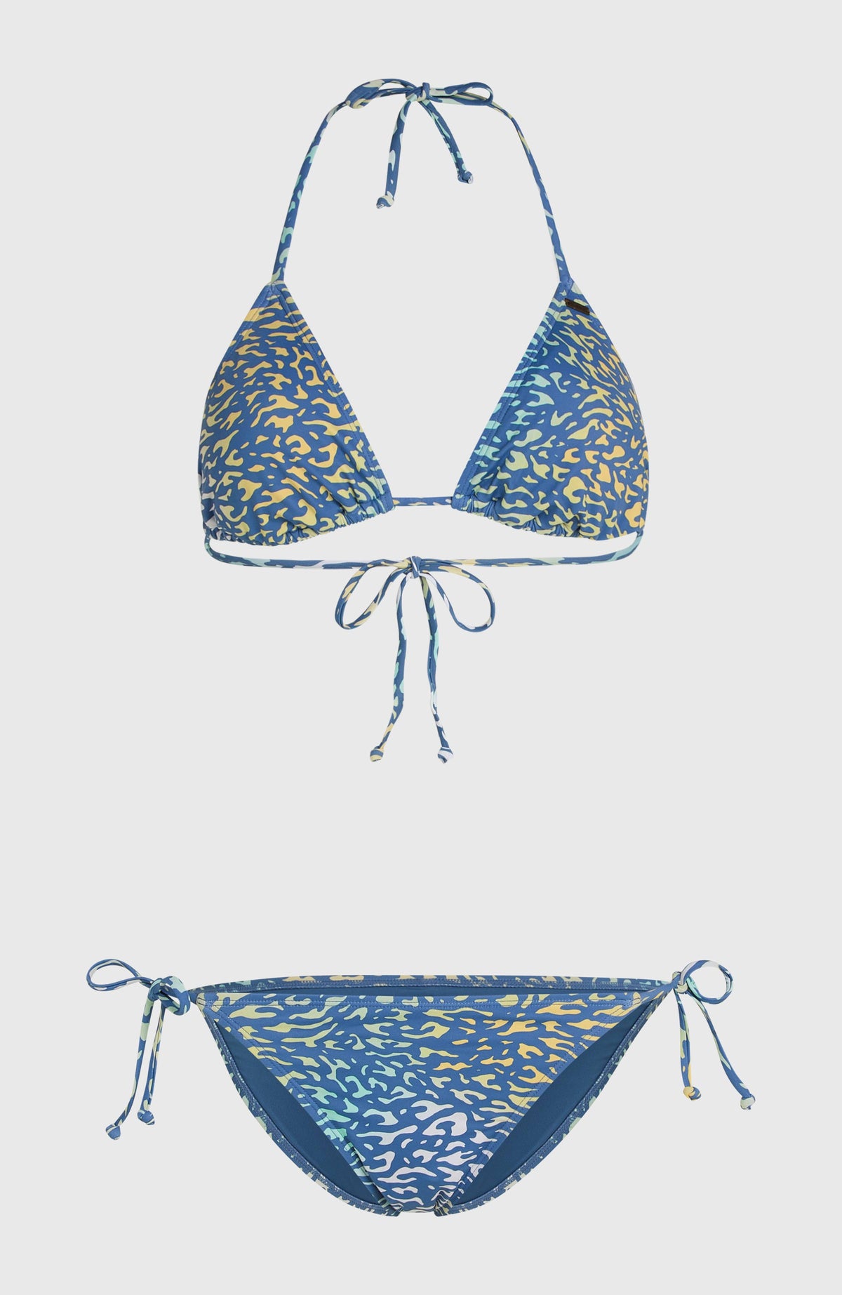 Essentials Capri Bondey bikiniset | Yellow Animal Blur